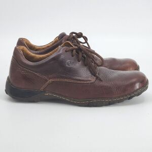 Vintage Born Tycoon Shoes Men's Size 11 Brown Full Grain Leather M6186 Oxford